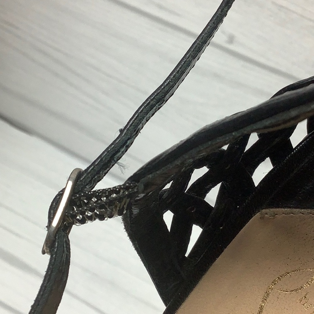 Christian Louboutin Black Cut-Out Heels - Picture 8 of 13